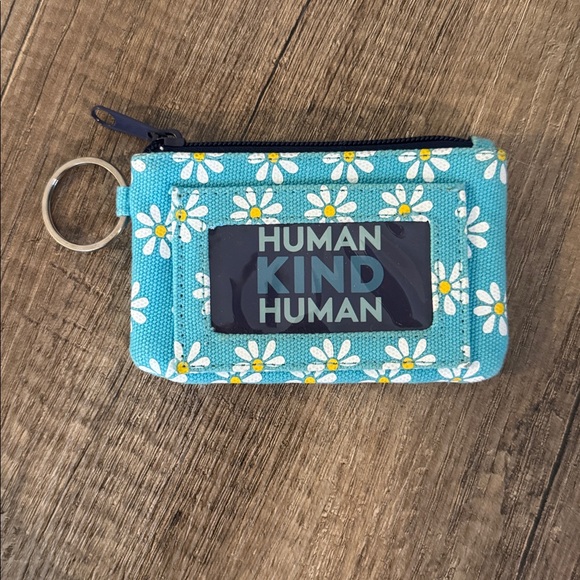 Life Is Good Teal Daisy Key & Card Holder - Picture 2 of 2